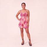 Women's Island Blush Kaia Romper - Sweet Sweet Honey Hawaii