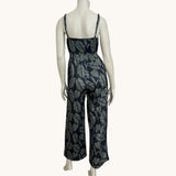 Women's Midnight Palm Tiffany Jumpsuit - Sweet Sweet Honey Hawaii