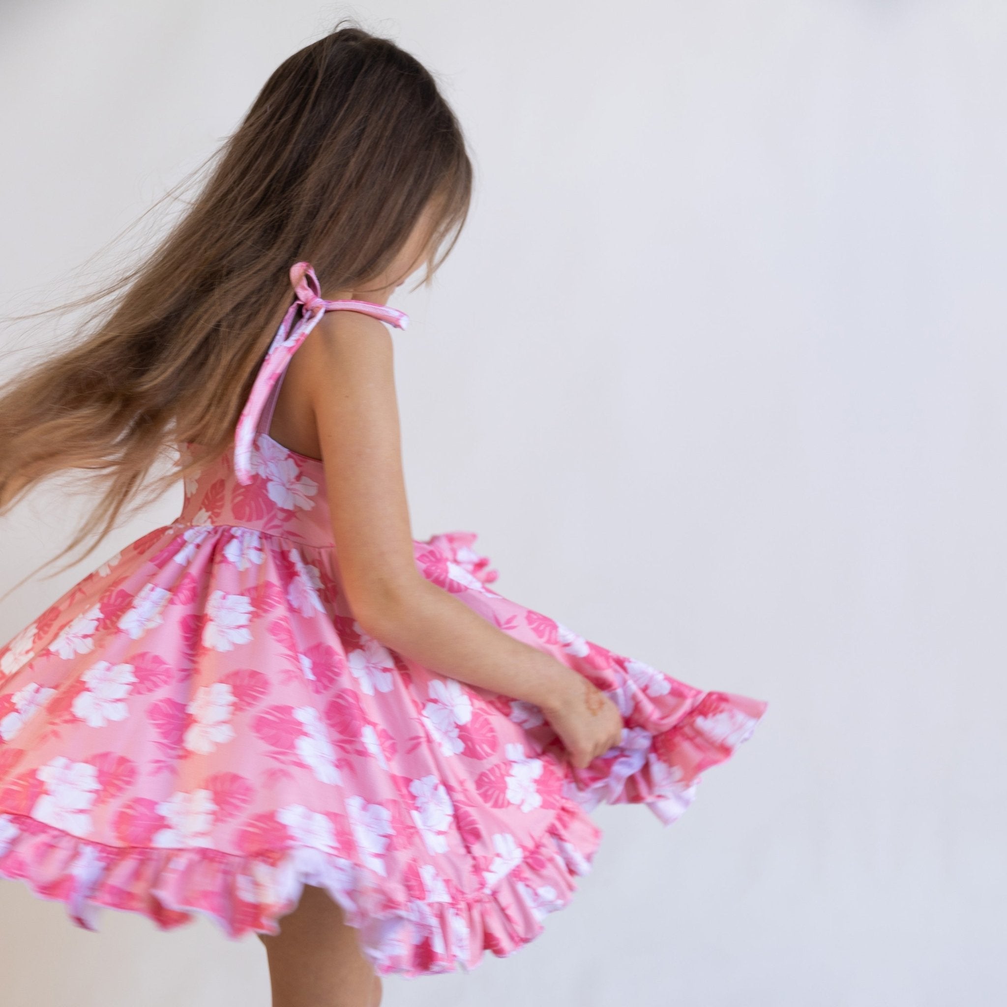 Midnight | Heirloom Shoulder Tie Dress - Sweet Sweet Honey Hawaii